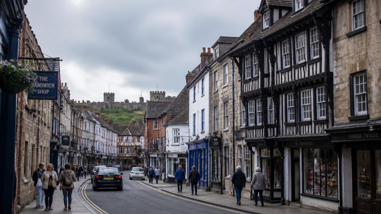 Our Town Then and Now example website